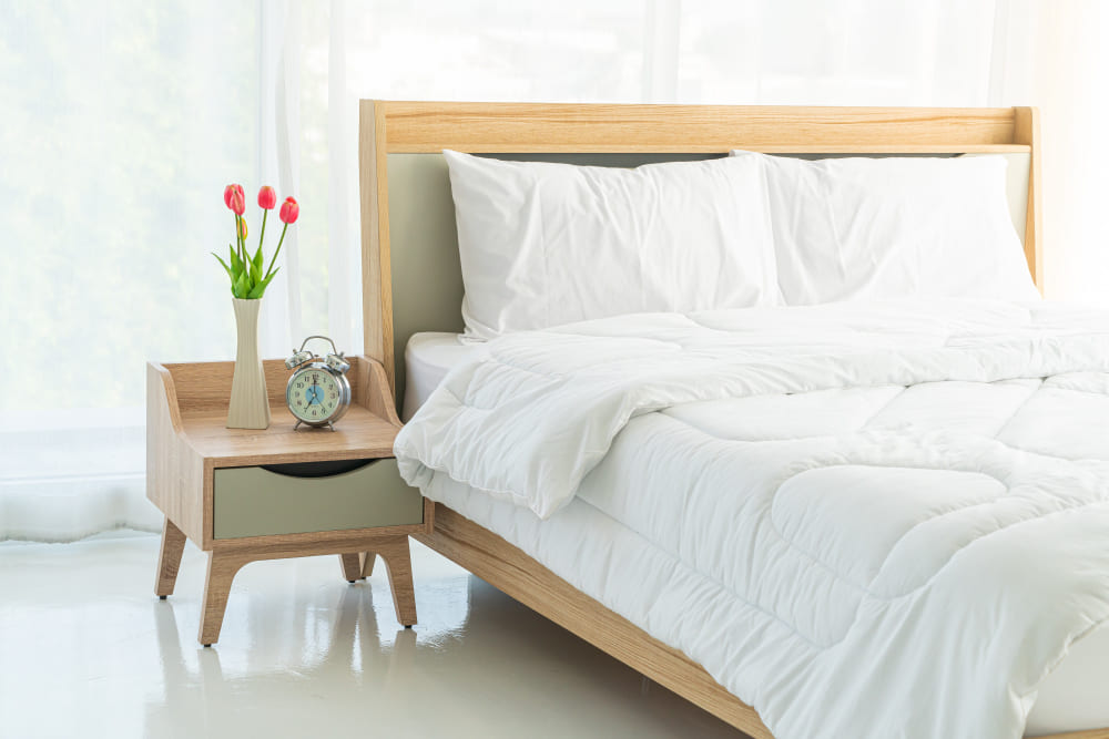 spring bed minimalis