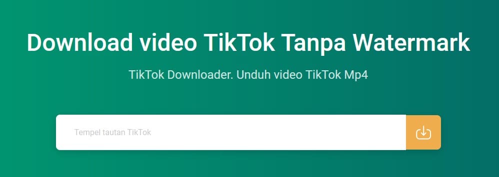 download tiktok tanpa logo