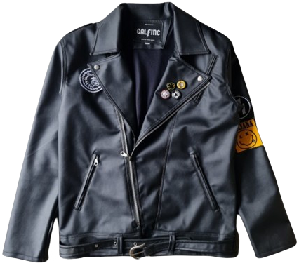 Jaket terbaik- Leather Jacket Collar Biker Hendrix Edition